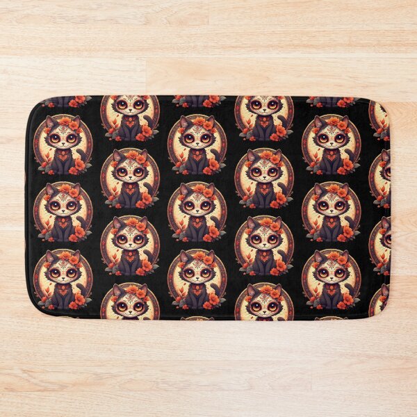 Item preview, Day of the Dead Cat #10 designed and sold by Sam-Tada.