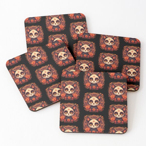 Item preview, Day of the Dead Cat #11 designed and sold by Sam-Tada.