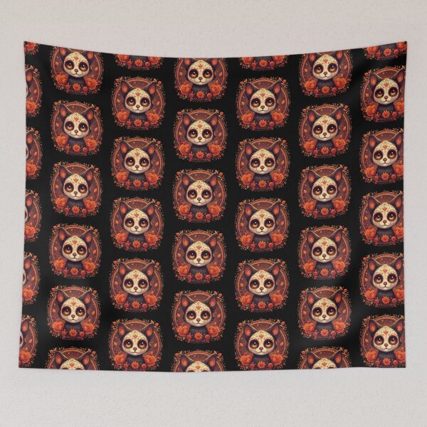 Item preview, Day of the Dead Cat #11 designed and sold by Sam-Tada.