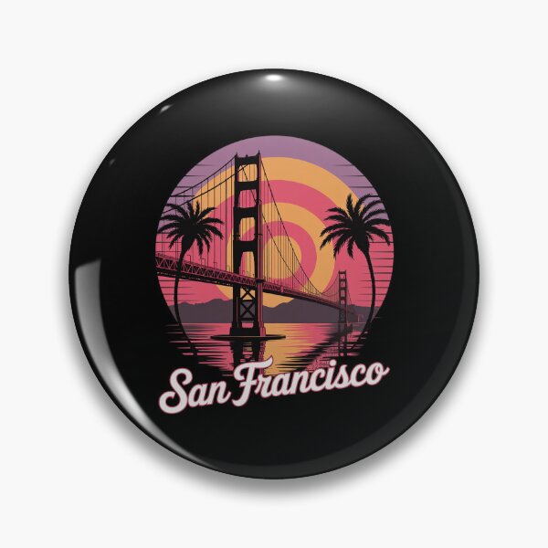 Item preview, San Francisco Famous Golden Gate Bridge Tropical Sunset designed and sold by JaskconLIfe23.