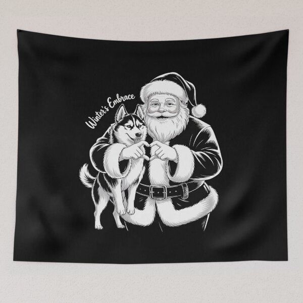 Item preview, Samoyed Santa Claus Heart Shape Christmas Dog Lover designed and sold by JaskconLIfe23.
