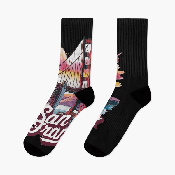 Item preview, San Francisco Golden Gate Bridge Watercolor designed and sold by JaskconLIfe23.