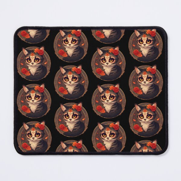 Item preview, Day of the Dead Cat #12 designed and sold by Sam-Tada.