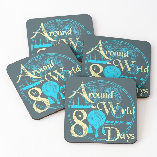 Item preview, AROUND THE WORLD IN 80 DAYS designed and sold by karmadesigner.