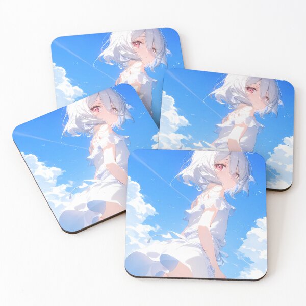 Item preview, Kokkoro White Dress Cloud Sky Princess Connect Game designed and sold by TorbenKuhano.