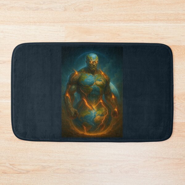 Item preview, Earth forge Titan – Guardian of the Planet Core designed and sold by GeoWild Designs.