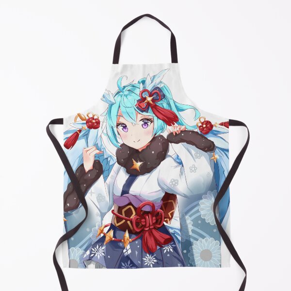 Item preview, Shefi Princess Connect Anime Girl Snowflake Kimono Fantasy designed and sold by TorbenKuhano.