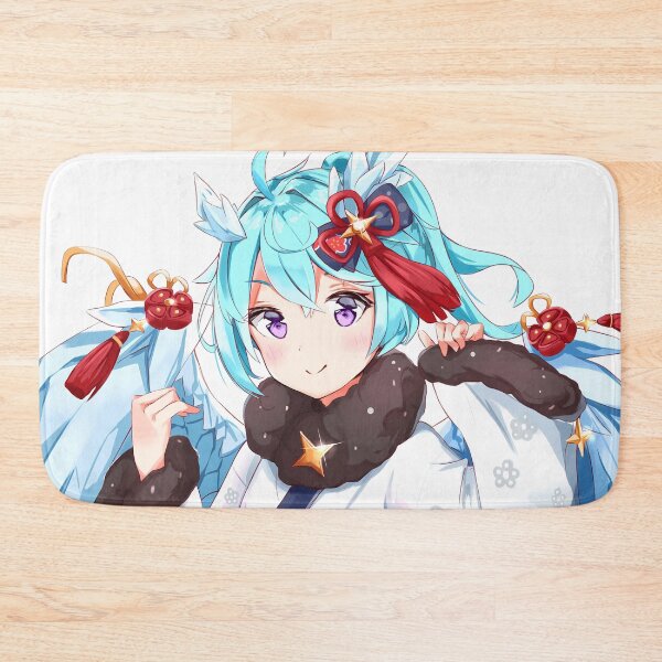 Item preview, Shefi Princess Connect Anime Girl Snowflake Kimono Fantasy designed and sold by TorbenKuhano.