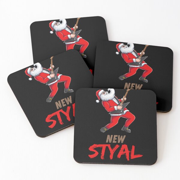 Item preview, Rock Santa Artwork – Christmas Guitar Design – New Styal Holiday Rock and Roll Graphic designed and sold by TOOBIC.