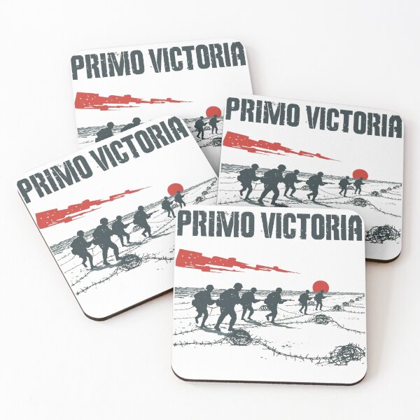 Item preview, Primo Victoria: D-Day Normandy Landing Art designed and sold by GeoWhimsy Studio.
