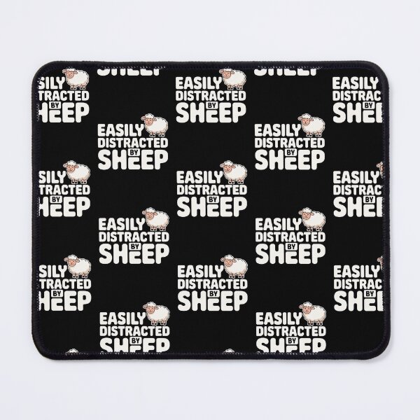 Item preview, Funny Sheep Lover Distraction Design designed and sold by designleon19.