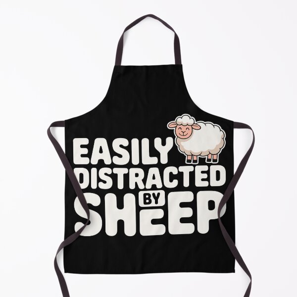 Item preview, Funny Sheep Lover Distraction Design designed and sold by designleon19.