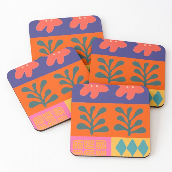 Item preview, Pink Patch Florals designed and sold by Studio Srnga by Sarda.