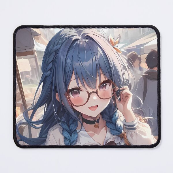 Item preview, Rei Princess Connect Glasses Market Street Anime Girl Waifu designed and sold by TorbenKuhano.
