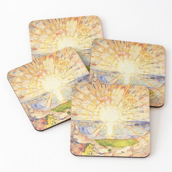 Aperçu de l'œuvre Soleil d'Edvard Munch créée et vendue par tomorrowsart.