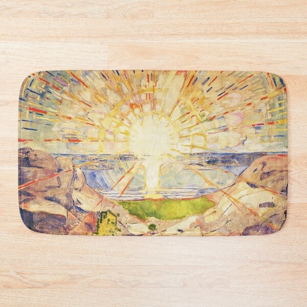 Aperçu de l'œuvre Soleil d'Edvard Munch créée et vendue par tomorrowsart.