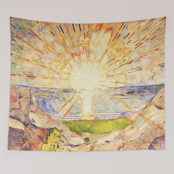 Item preview, Sun by Edvard Munch designed and sold by tomorrowsart.