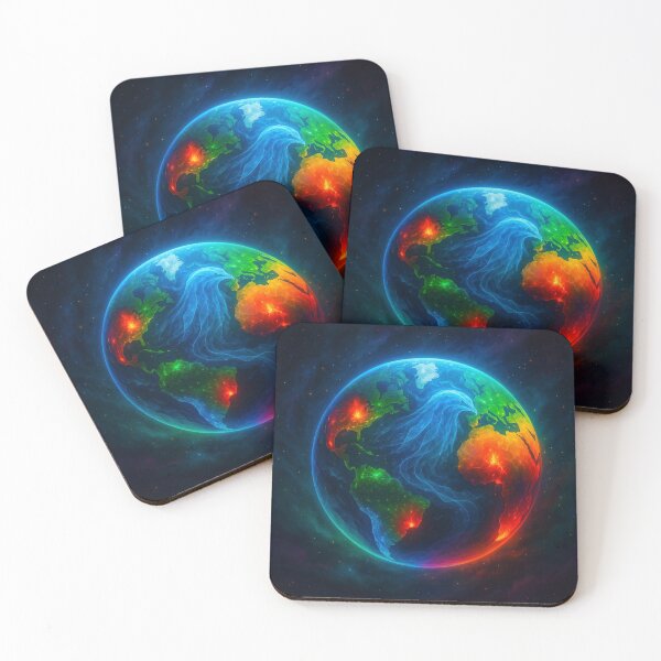 Item preview, Chroma core Earth – The Planet of Shifting Light designed and sold by GeoWild Designs.