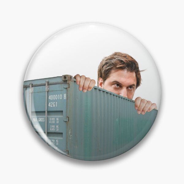Item preview, Georges-Louis Bouchez hiding behind a container meme designed and sold by Crealice.