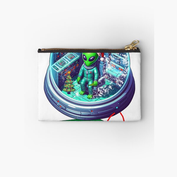 Item preview, alien snow globe christmas designed and sold by technotic.