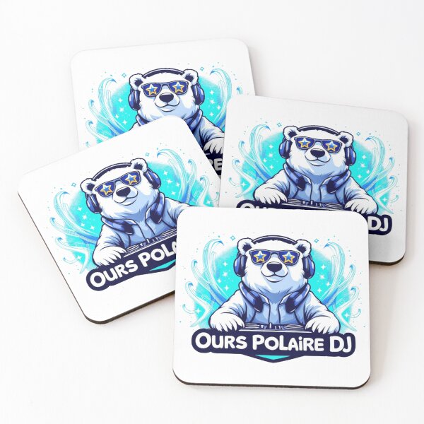 Item preview, Polar Bear DJ designed and sold by JNTCreator.