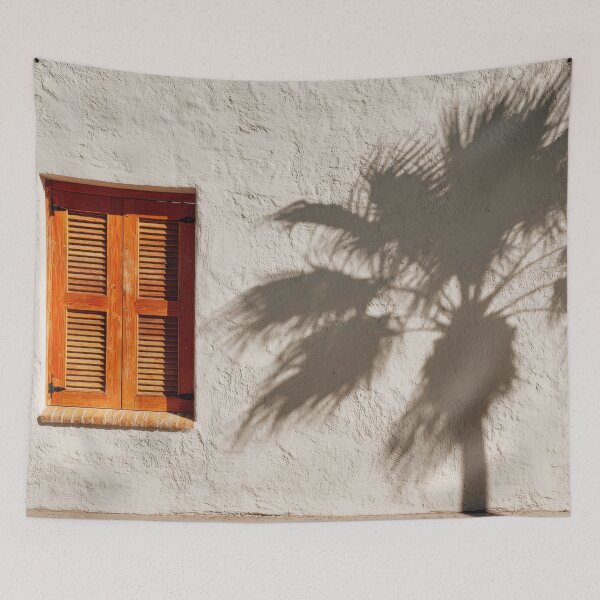 Item preview, Window with palm shadow on wall designed and sold by anytka.