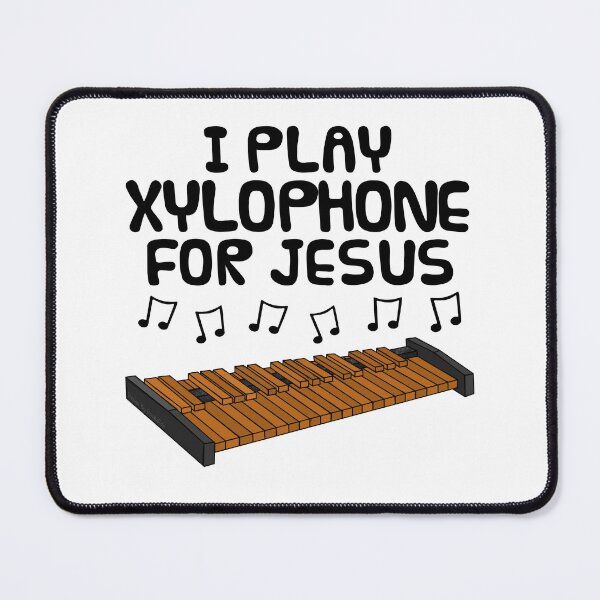 Item preview, I Play Xylophone For Jesus, Percussionist Christian Musician designed and sold by doodlerob.