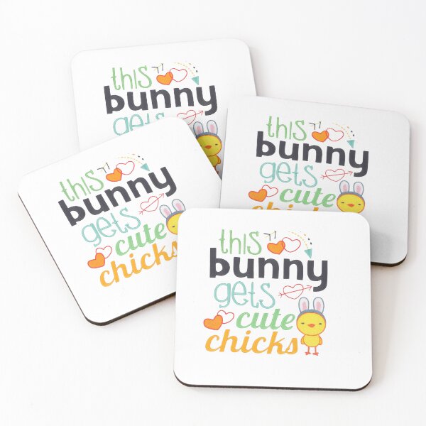Item preview, this bunny gets cute chicks – Easter Art designed and sold by artcultreone.