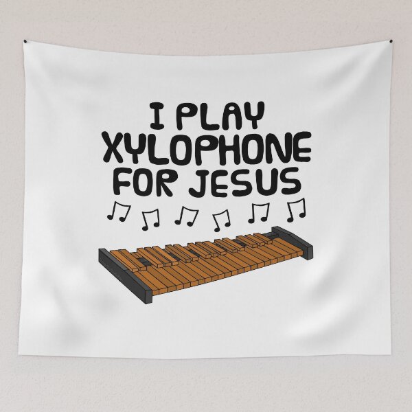 Item preview, I Play Xylophone For Jesus, Percussionist Christian Musician designed and sold by doodlerob.