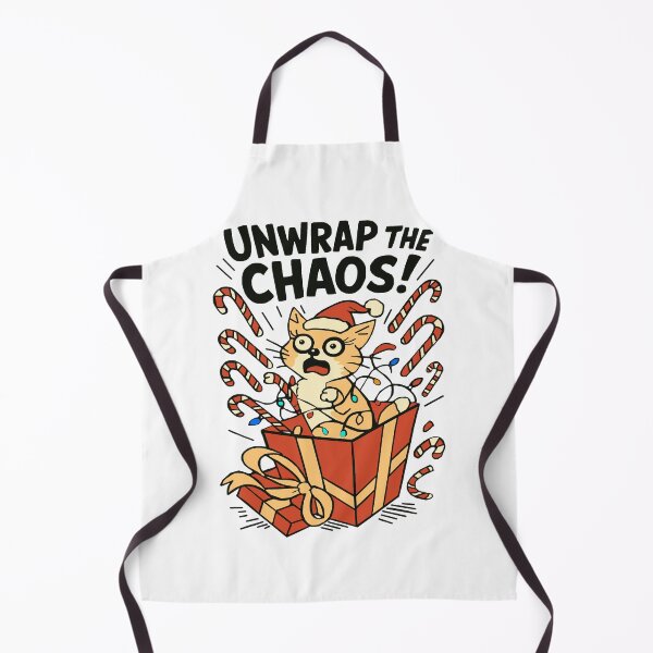 Item preview, “UNWRAP THE CHAOS!” — A Сat in a Gift Box From Felia designed and sold by Felia001.