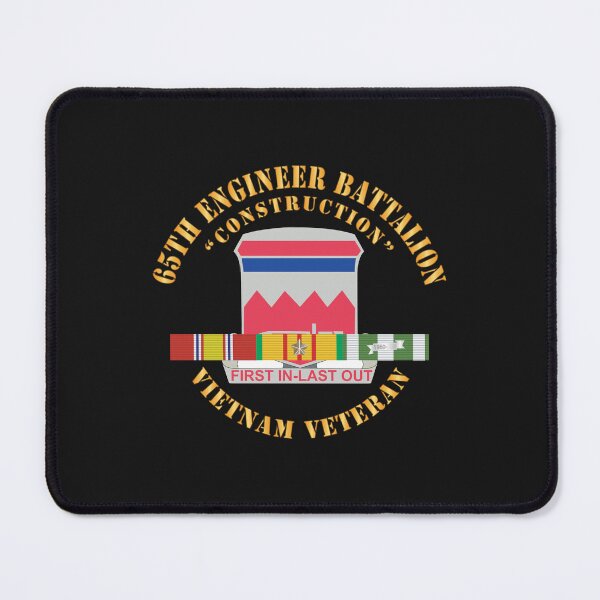 Item preview, Army - 65h Engineer Battalion - DUI - VN SVC Ribbons - V1 X 300 designed and sold by Military Insignia Products.