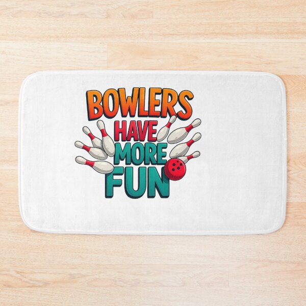 Item preview, bowlerd have more fun – Bowling Quote designed and sold by artcultreone.