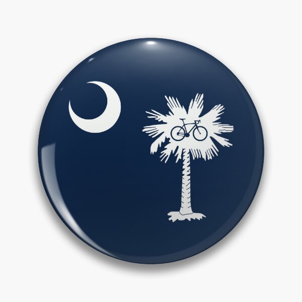 Item preview, South Carolina Flag Palm Tree Bike designed and sold by Esskay Designs.