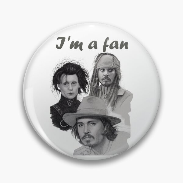 Item preview, Johnny Depp Tribute Collage – Pencil Art of Iconic Roles designed and sold by Eylali.