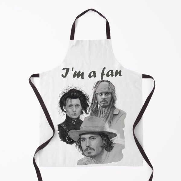 Item preview, Johnny Depp Tribute Collage – Pencil Art of Iconic Roles designed and sold by Eylali.