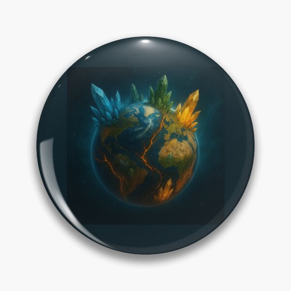 Item preview, Crystal Crown Earth – Biome Crystals Rising designed and sold by GeoWild Designs.
