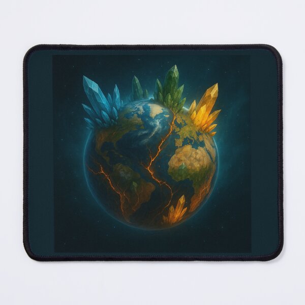Item preview, Crystal Crown Earth – Biome Crystals Rising designed and sold by GeoWild Designs.