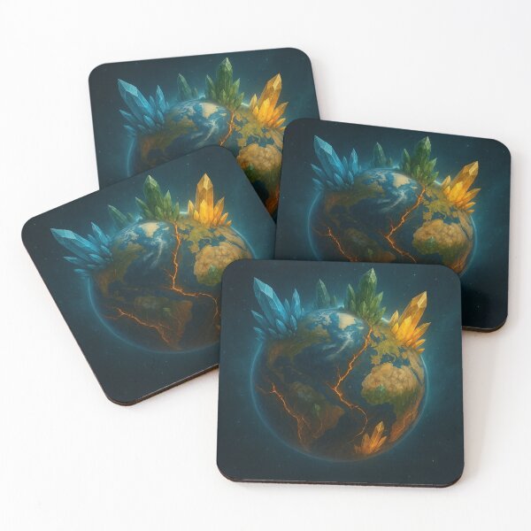 Item preview, Crystal Crown Earth – Biome Crystals Rising designed and sold by GeoWild Designs.