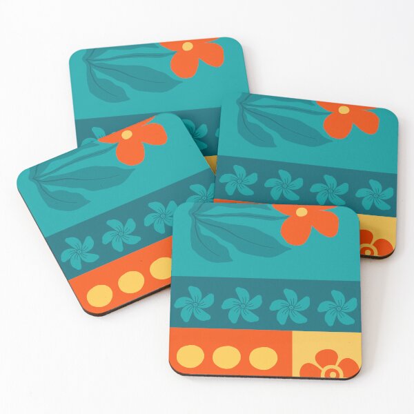 Item preview, Teal Breeze Blossoms designed and sold by Studio Srnga by Sarda.