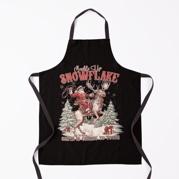 Item preview, Vintage Buckle Up Snowflake Ride Santa Rustic Winter Scene designed and sold by torildorxop.