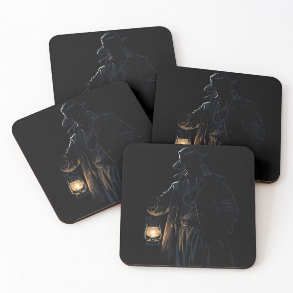 Item preview, Shadow Detective With Lantern Art designed and sold by SoulenCify.