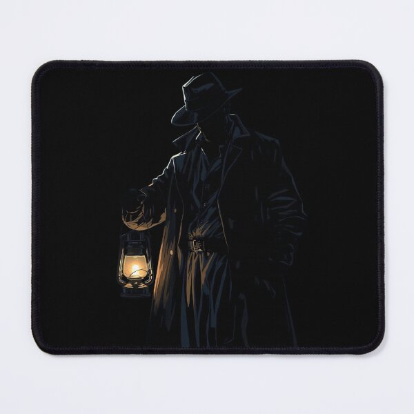 Item preview, Shadow Detective With Lantern Art designed and sold by SoulenCify.