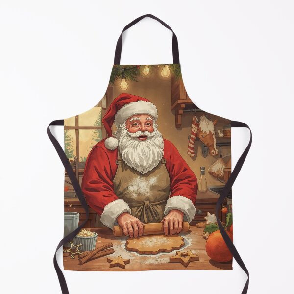 Item preview, Cottage Baker Santa – Sweet Cottagecore Christmas Baking designed and sold by Deezyned.