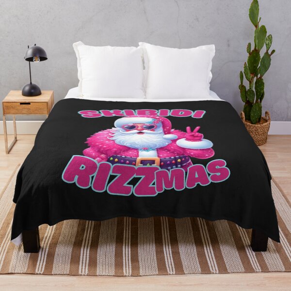Item preview, Skibidi Rizzmas Pink Santa designed and sold by coloursforkids.