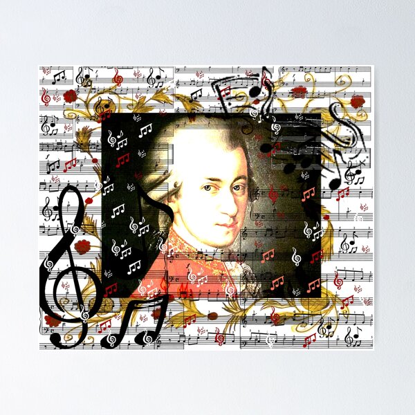 Vista previa del artículo con la obra «Mozart », diseñado y vendido por José A. Bernabé.