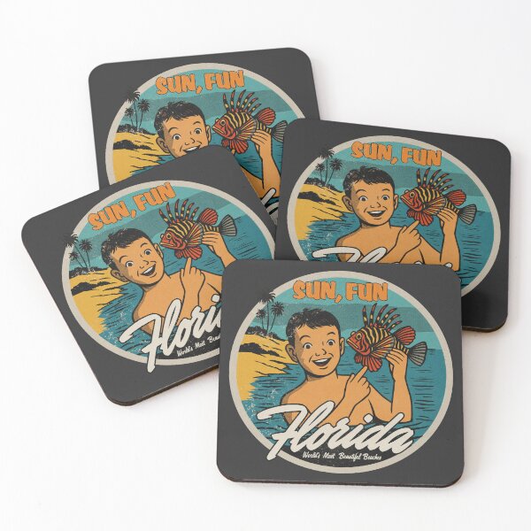 Item preview, Vintage Florida Poison Fish Hi-jinks designed and sold by Kujo Dangerous Vintage.