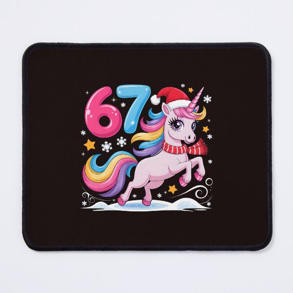 Item preview, Sixty Seven Unicorn Christmas Bright Magical Winter designed and sold by cosettacir6382.
