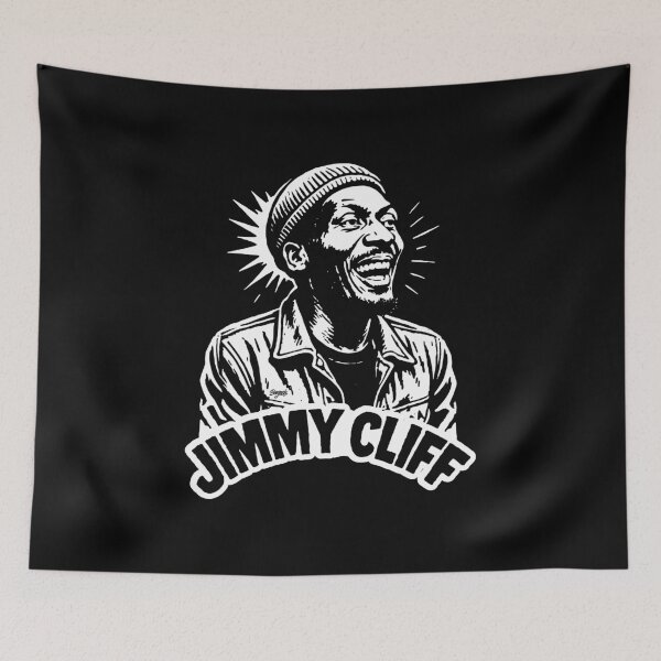 Item preview, Jimmy Cliff Kingston Stencil Tribute designed and sold by Boogosh.