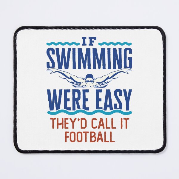 Item preview, If Swimming Were Easy Funny Swimmer Swim Team designed and sold by jaygo.
