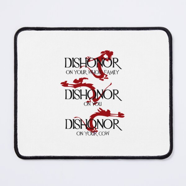 Item preview, Mushu Dishonor On You designed and sold by Chad Jones.